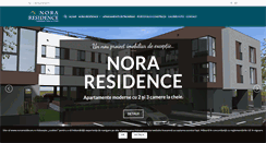 Desktop Screenshot of noraresidence.ro